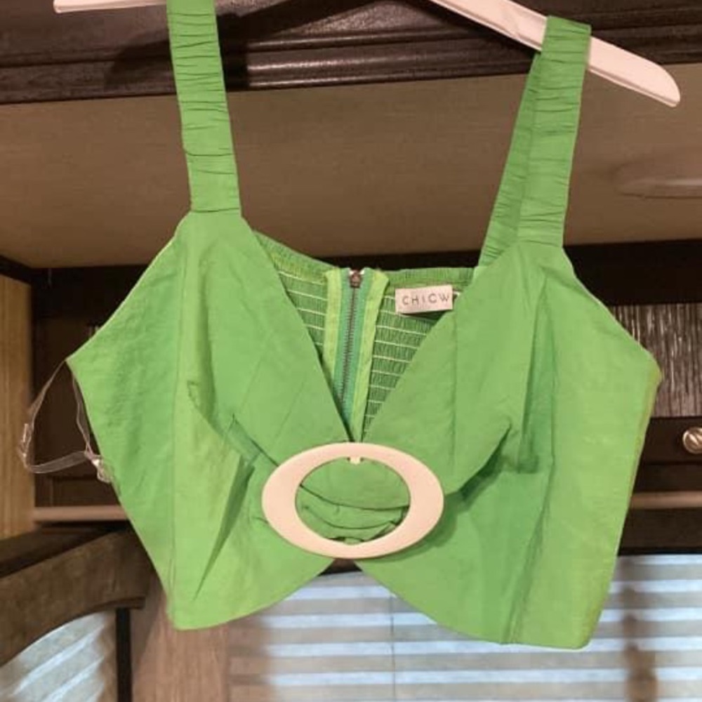 These Three Green Two Piece Set